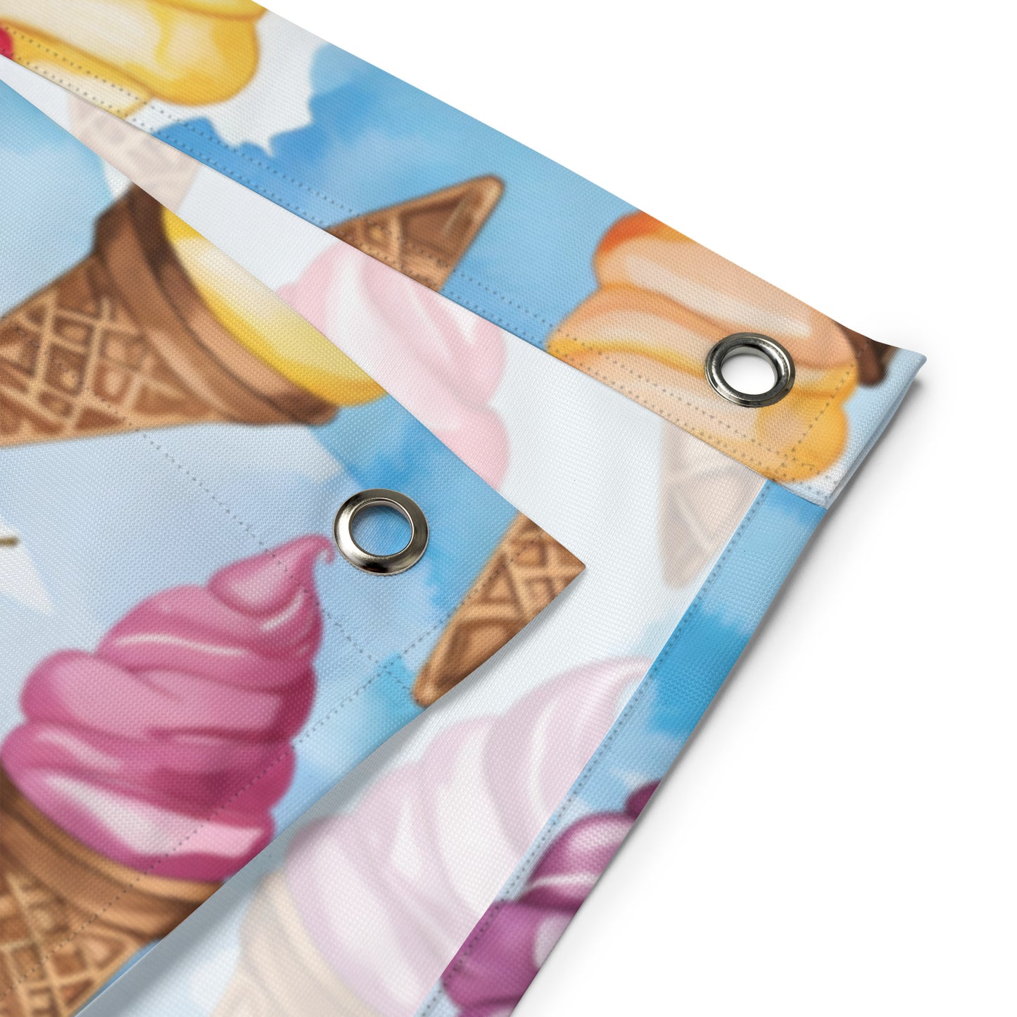 VibeDeco Banner-Ice Cream