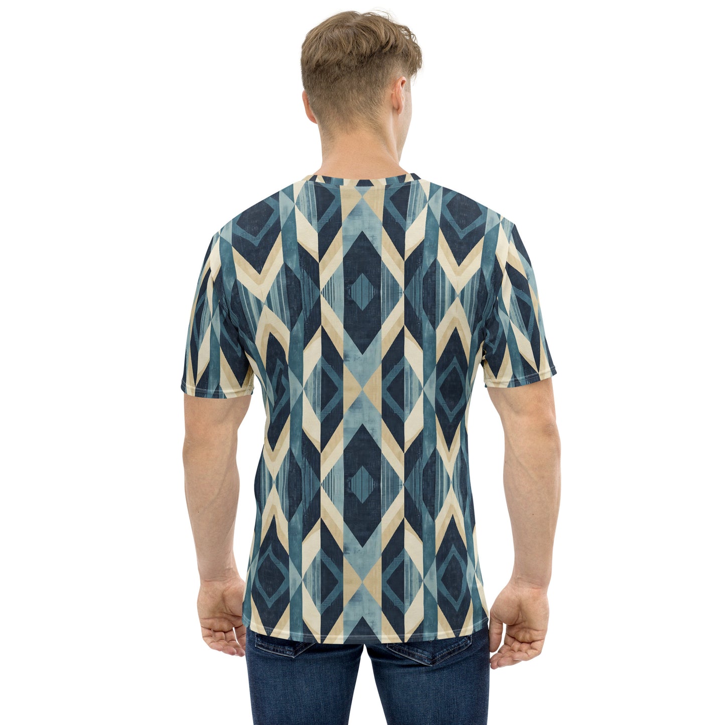 Men's t-shirt In French Inspired Rayures Pattern