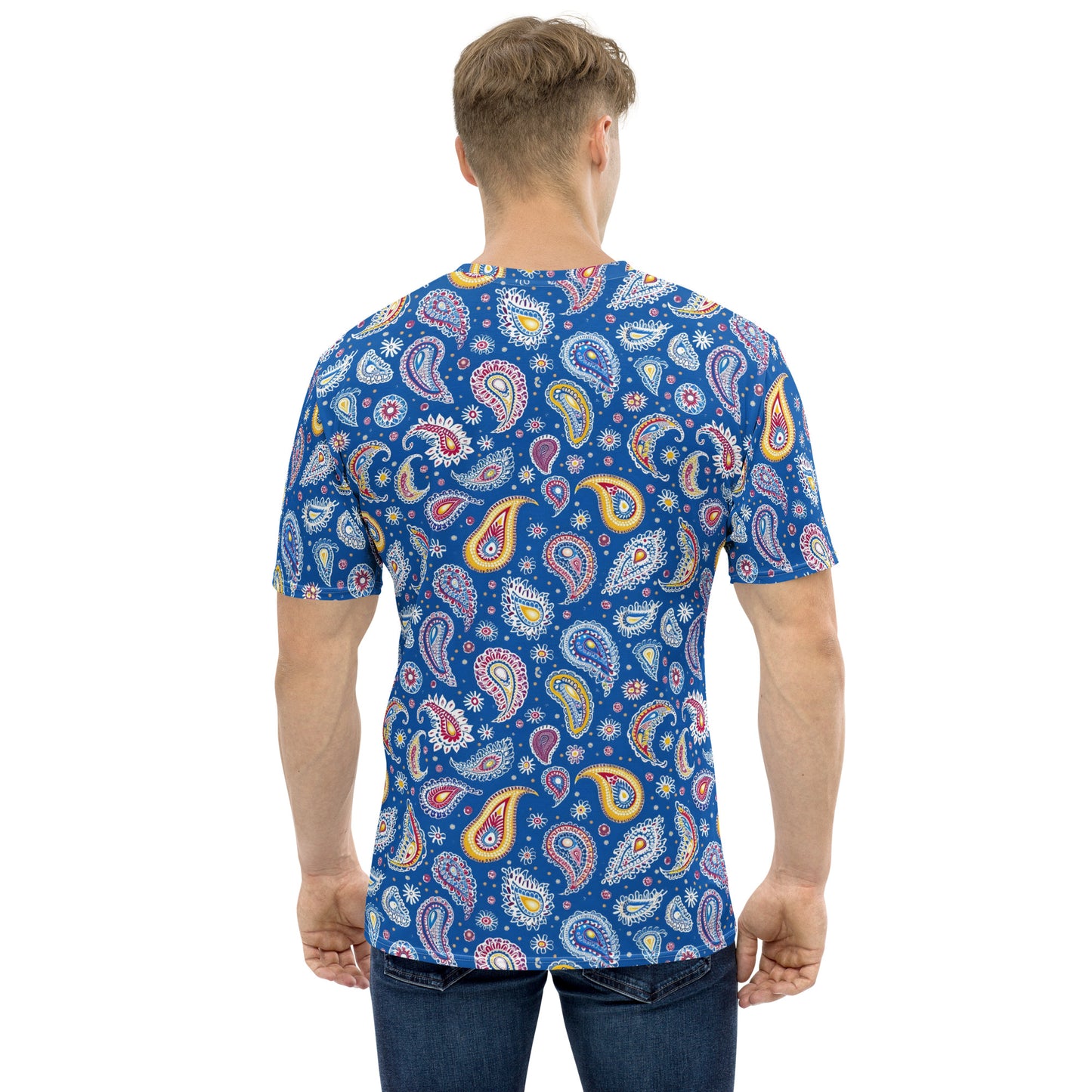 Men's t-shirt In Paisley Pattern