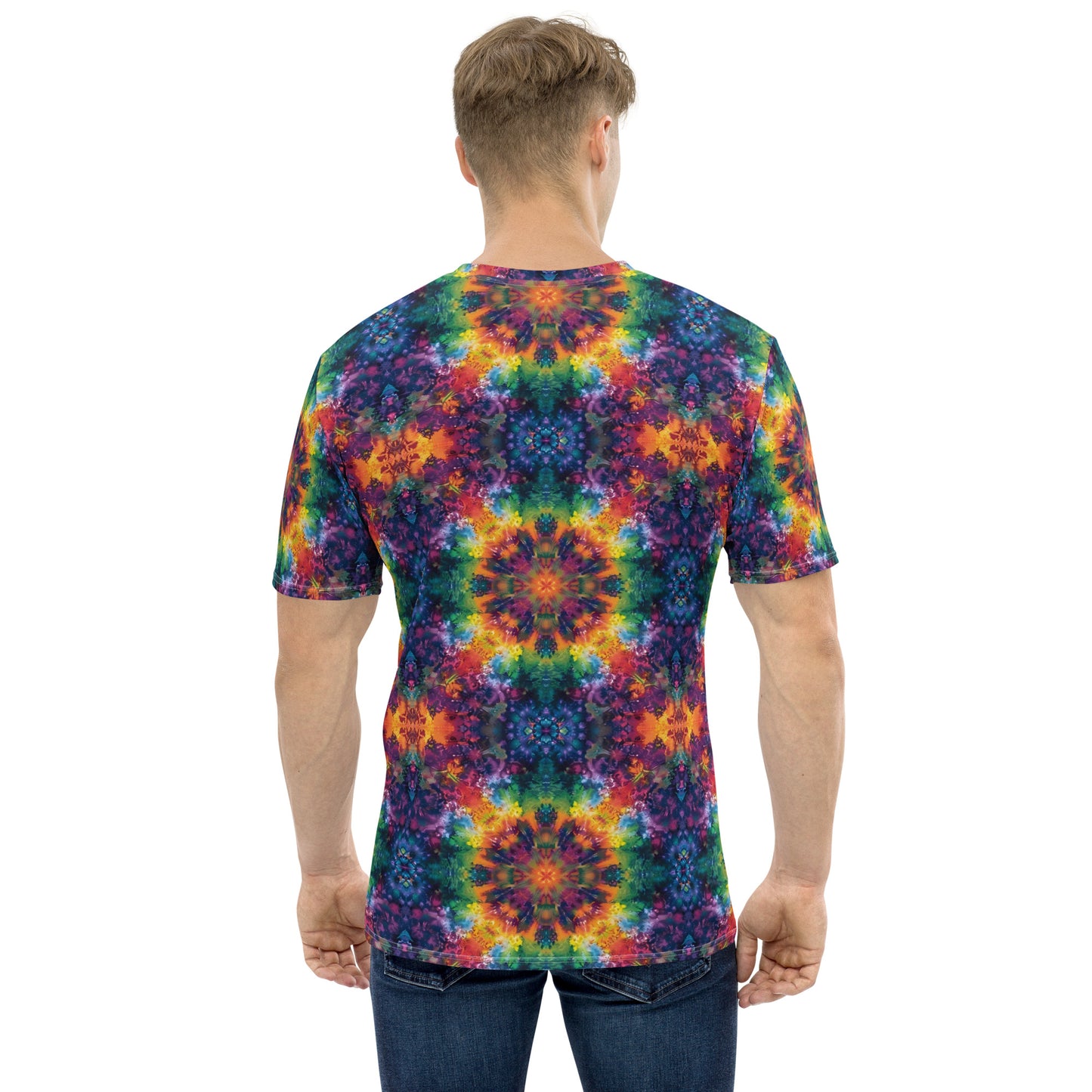 Men's t-shirt In Tie-Dye Pattern