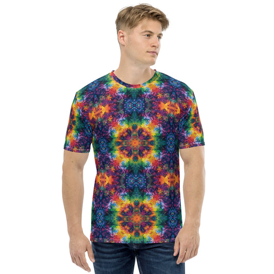 Men's t-shirt In Tie-Dye Pattern