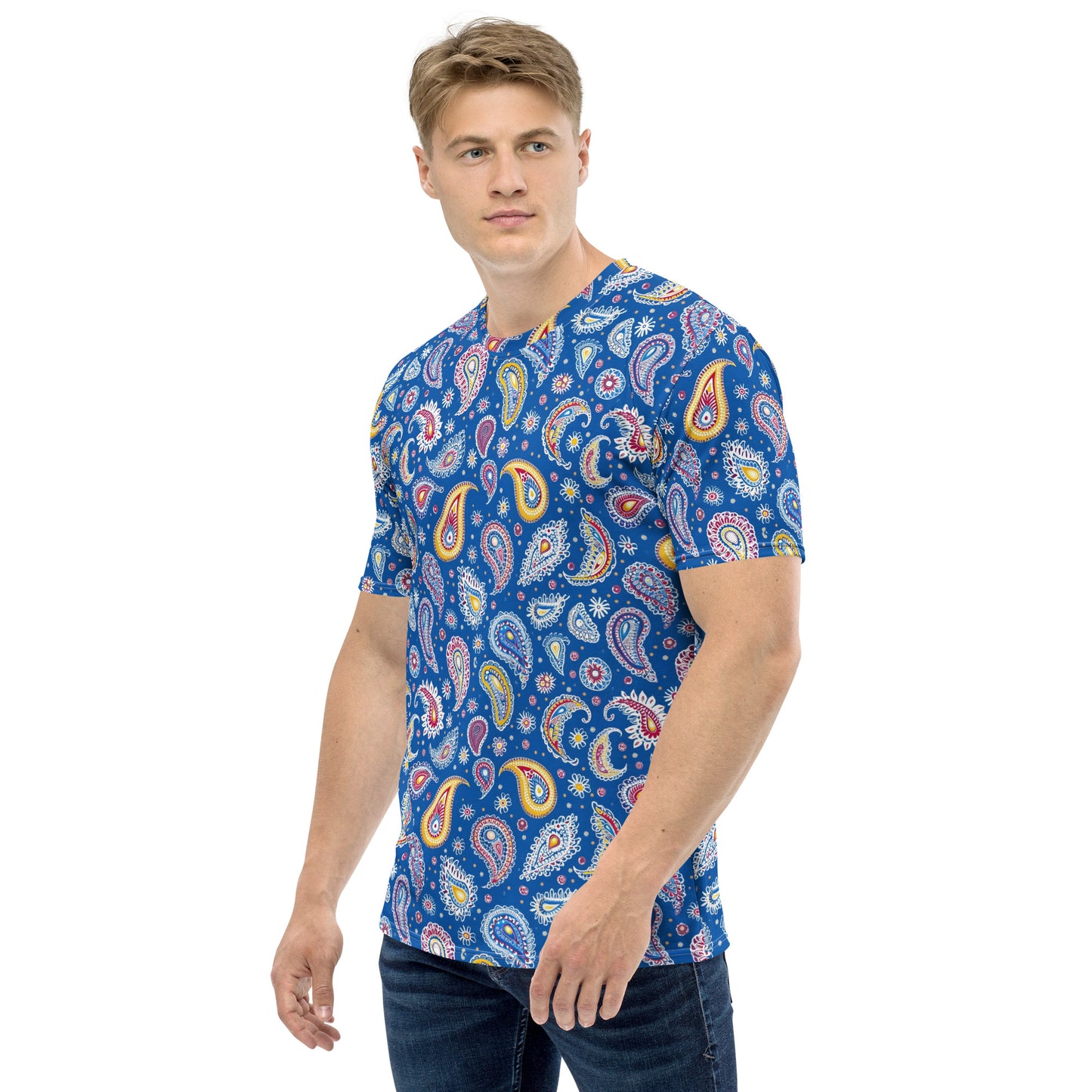 Men's t-shirt In Paisley Pattern