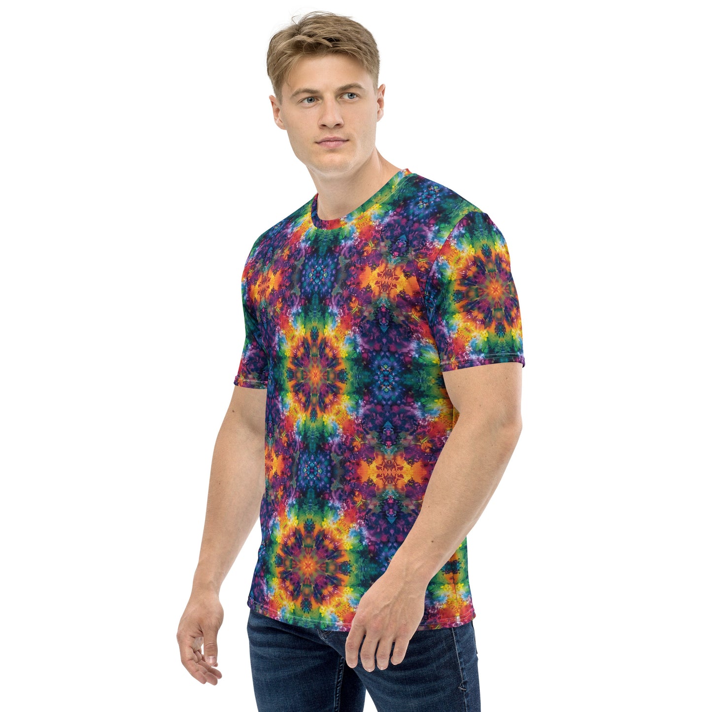 Men's t-shirt In Tie-Dye Pattern