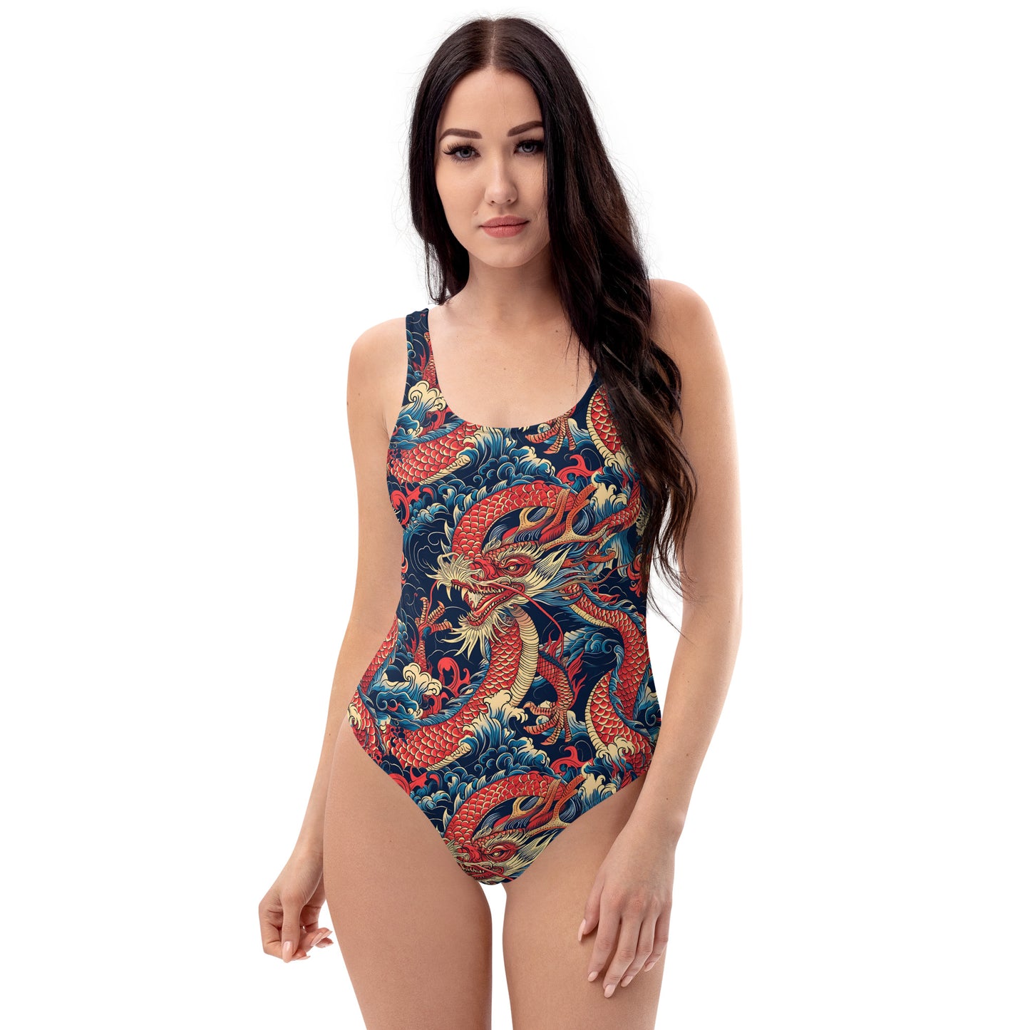 One-Piece Dragon Swimsuit