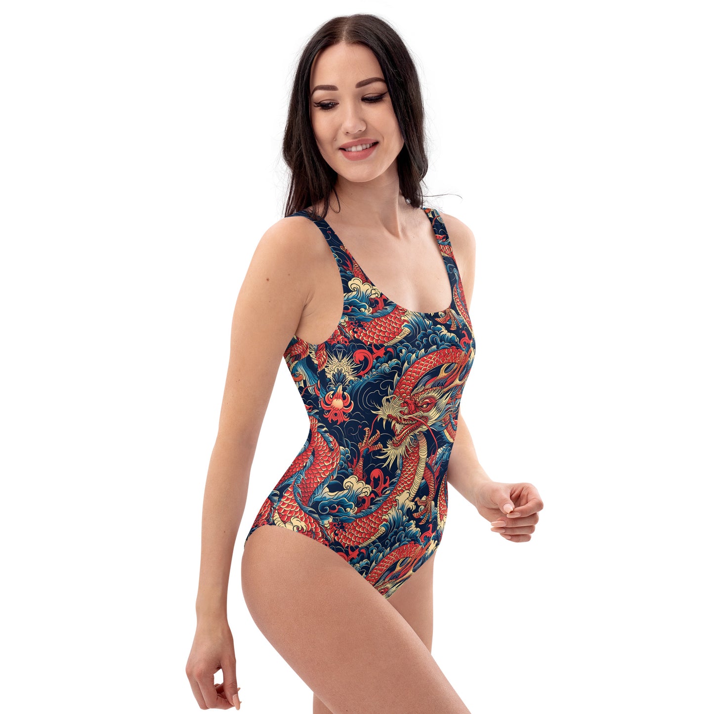 One-Piece Dragon Swimsuit