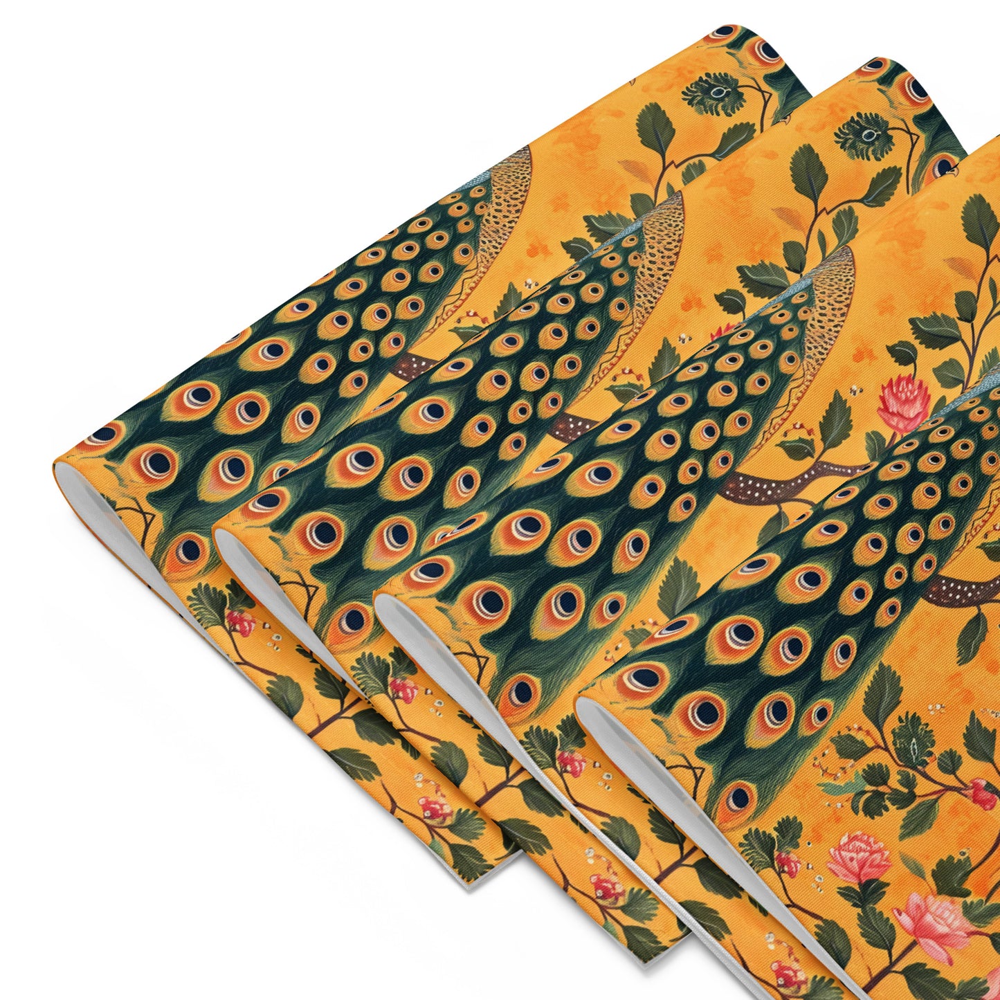 Placemat Set In Mughal Art Inspired Pattern