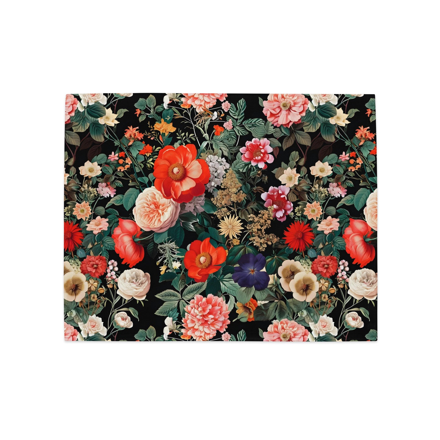 Placemat Set In Floral Pattern