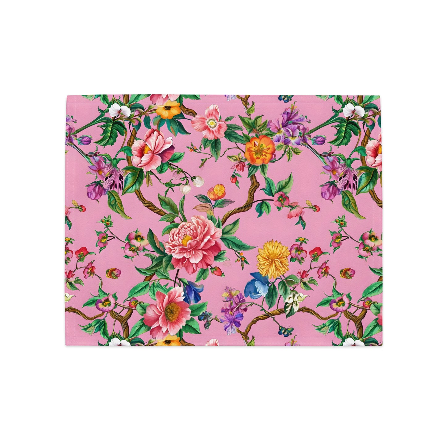 Placemat Set  In Floral Pattern