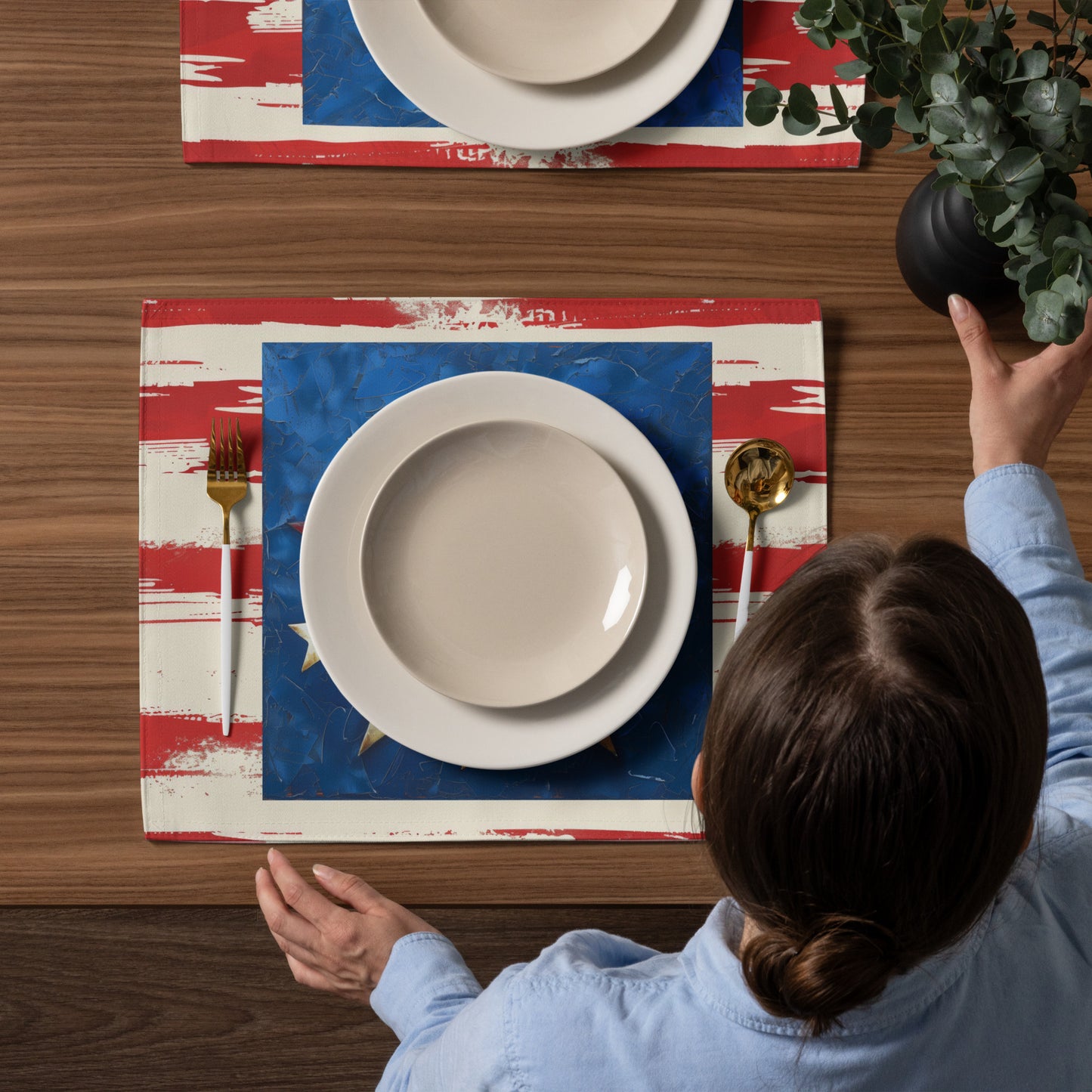 Placemat Set-American Bald Eagle