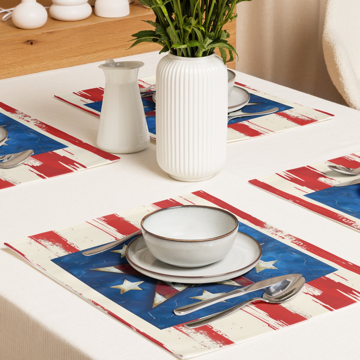 Placemat Set-American Bald Eagle