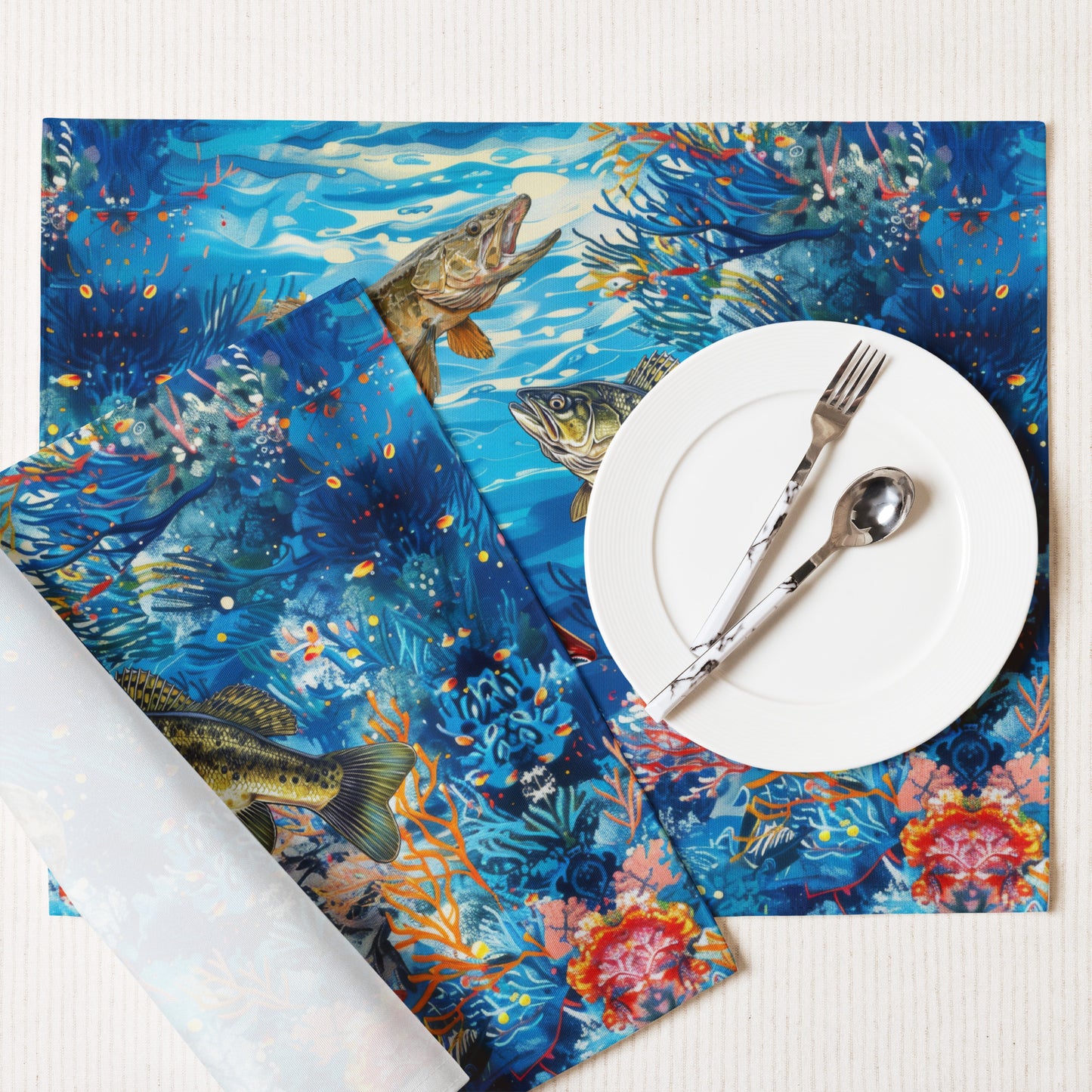 Placemat Set-Fishing