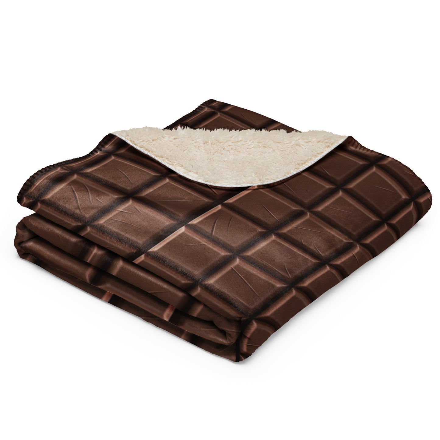 Sherpa blanket-Biggest Chocolate Bar