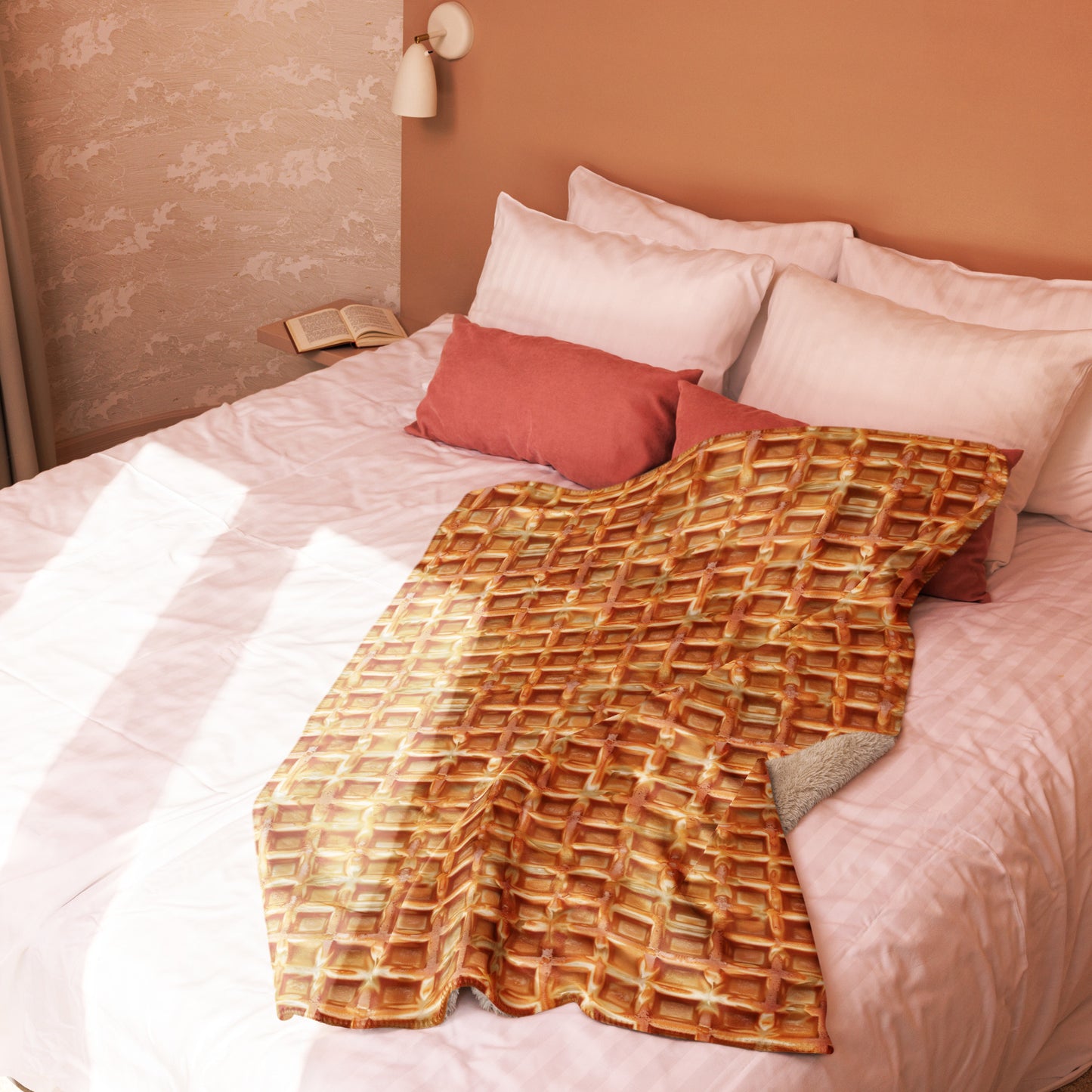 Sherpa blanket-Huge Waffle