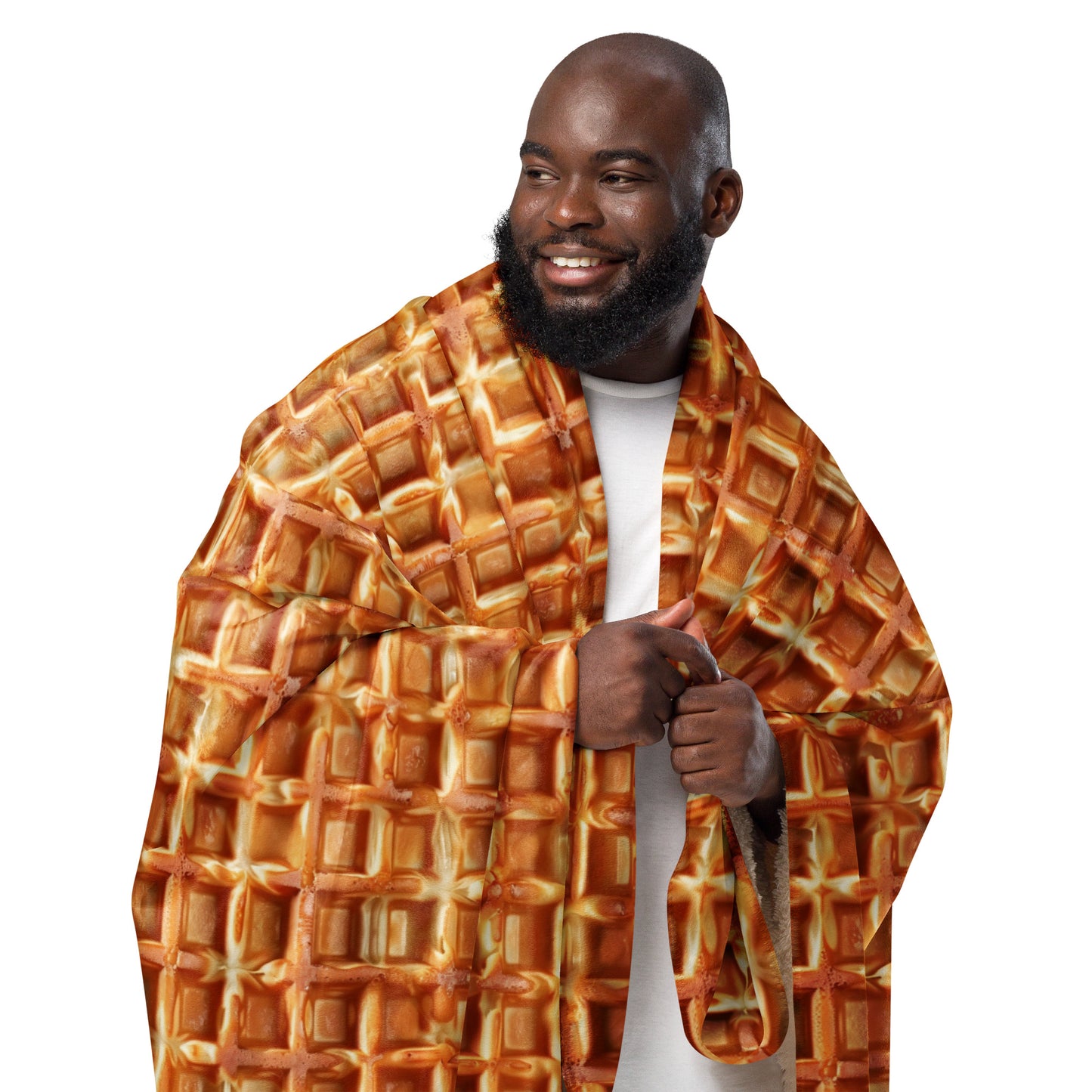 Sherpa blanket-Huge Waffle