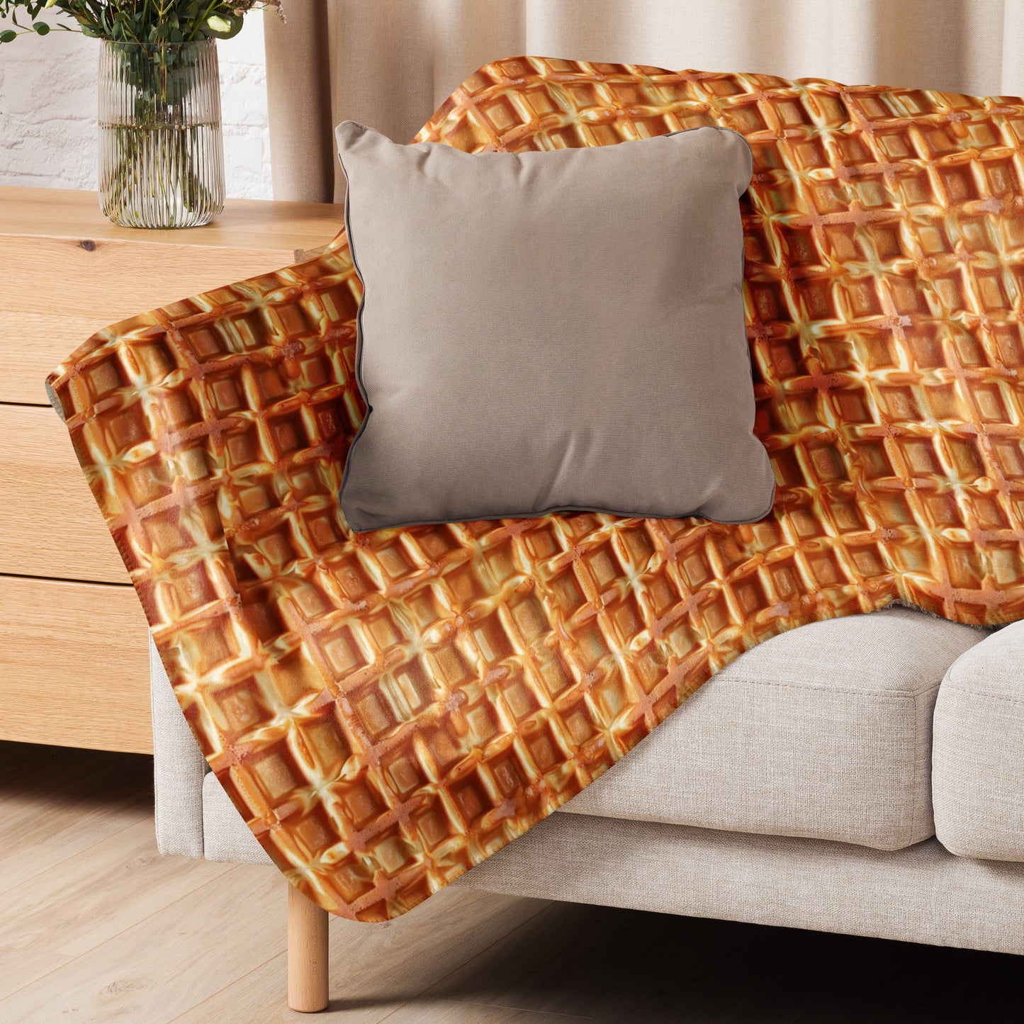 Sherpa blanket-Huge Waffle