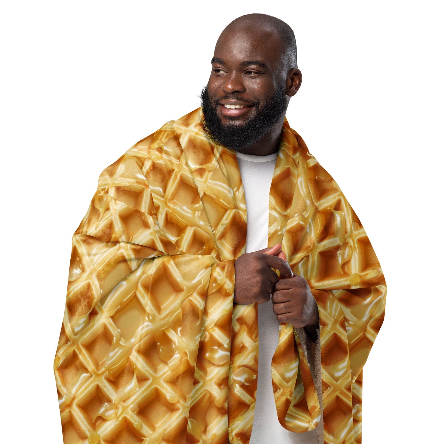 Sherpa blanket-Humongous Waffle