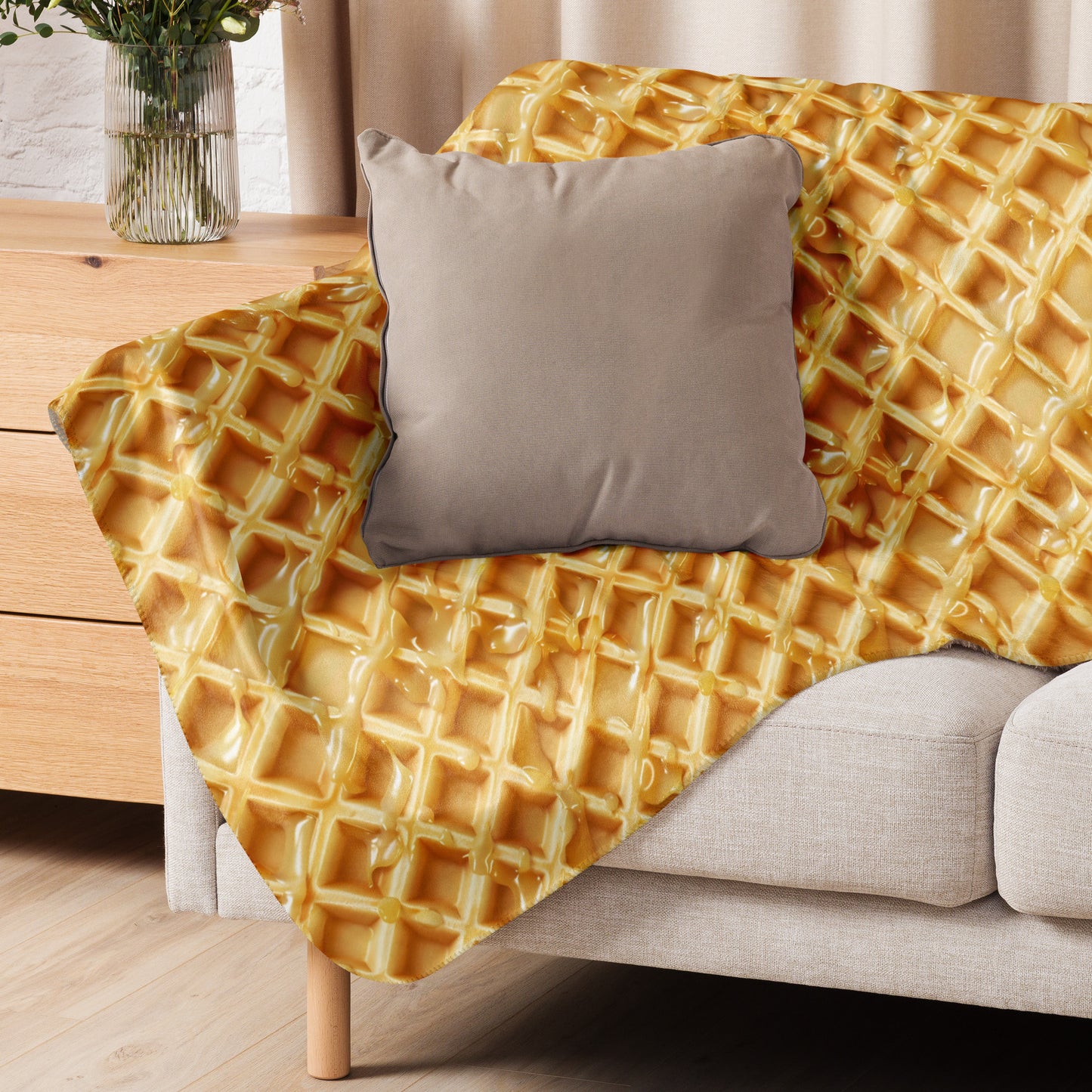 Sherpa blanket-Humongous Waffle