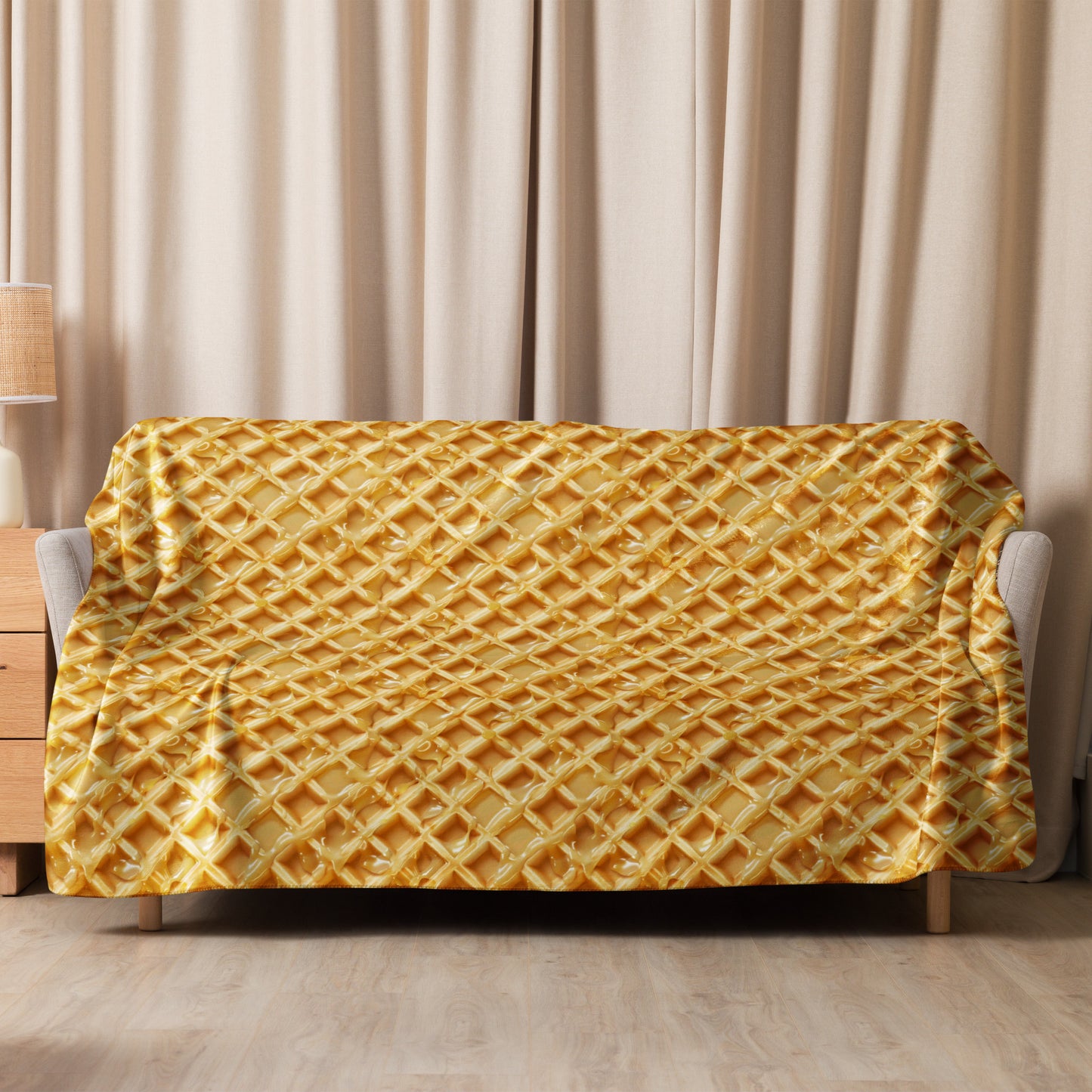 Sherpa blanket-Humongous Waffle