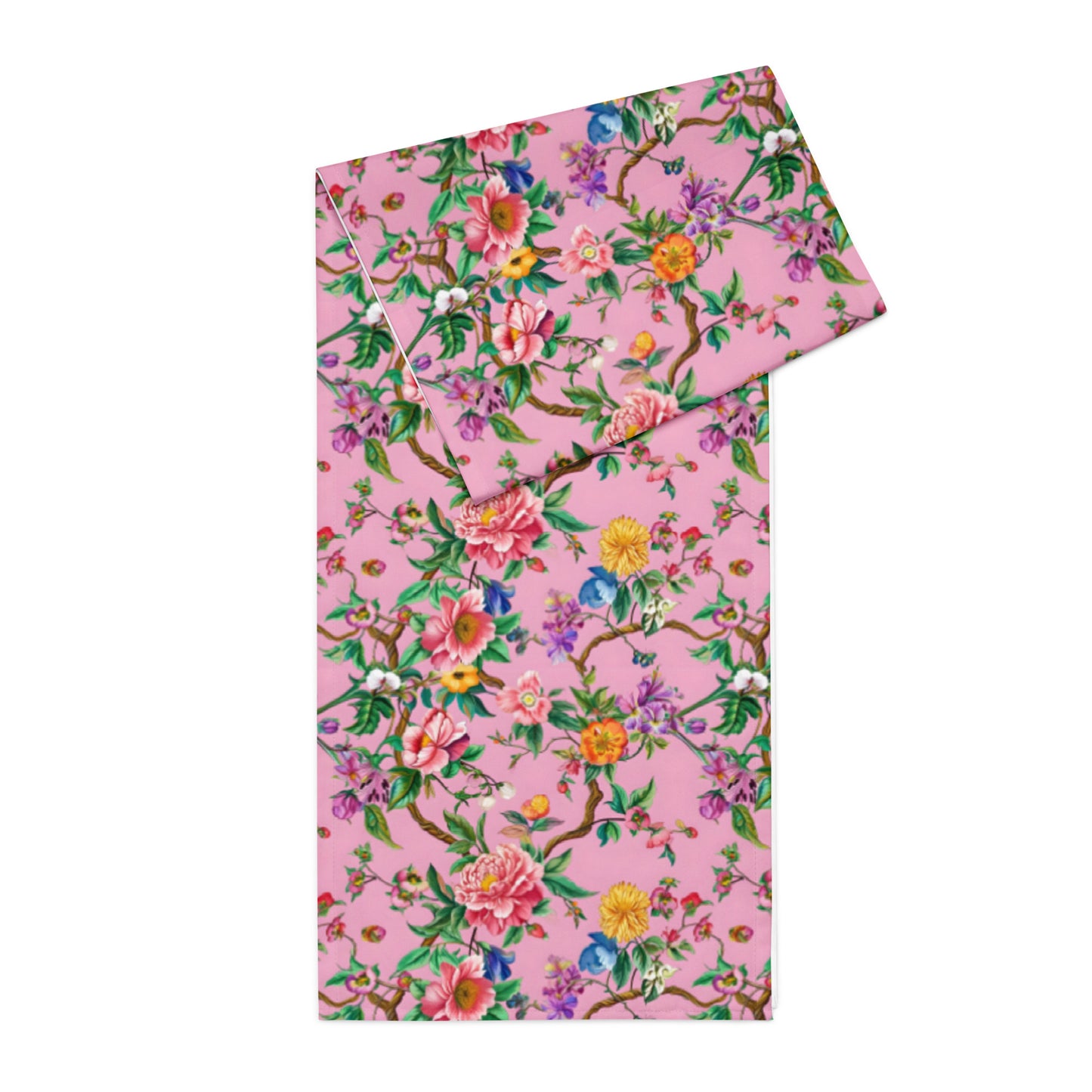 Table runner In Floral Pattern