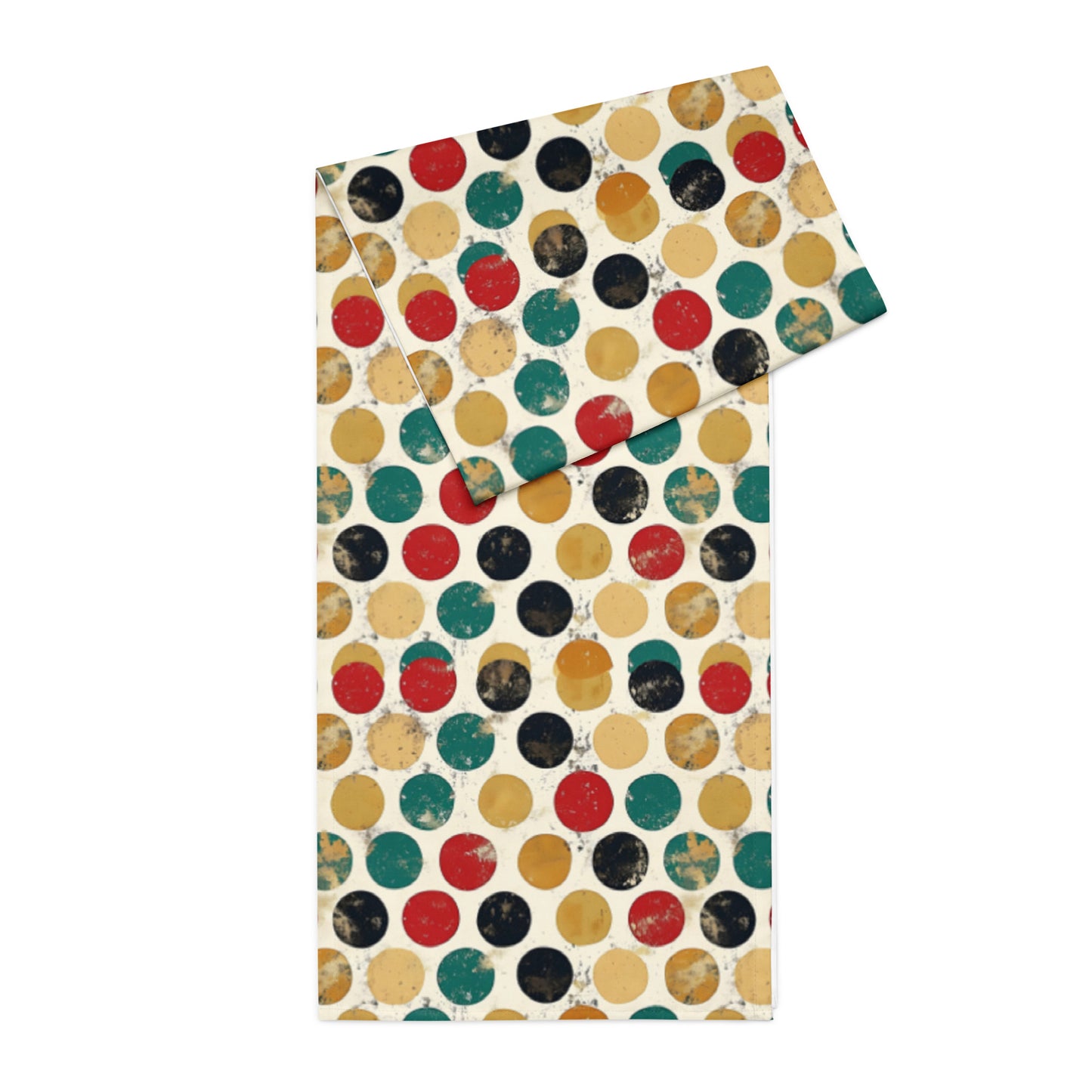 Table runner In Polka Dots Pattern