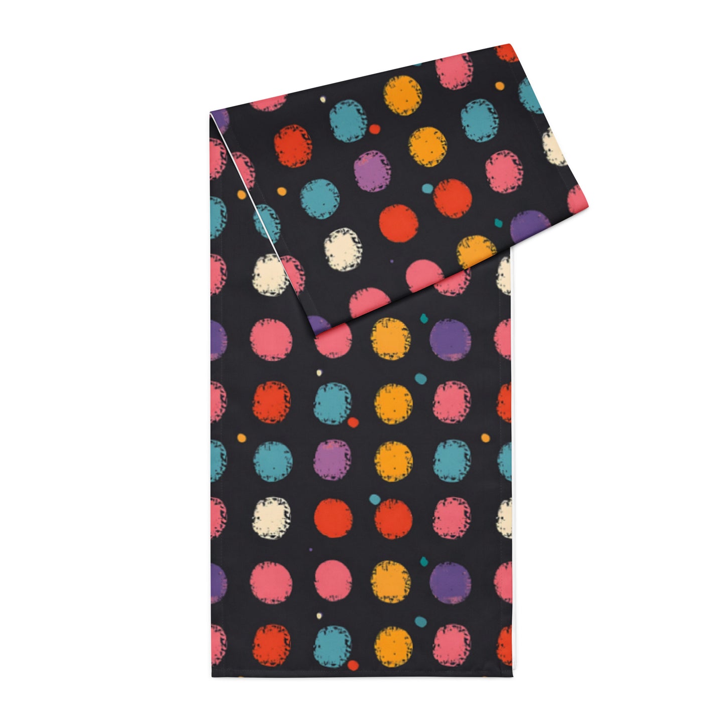 Table runner In Polka Dots Pattern