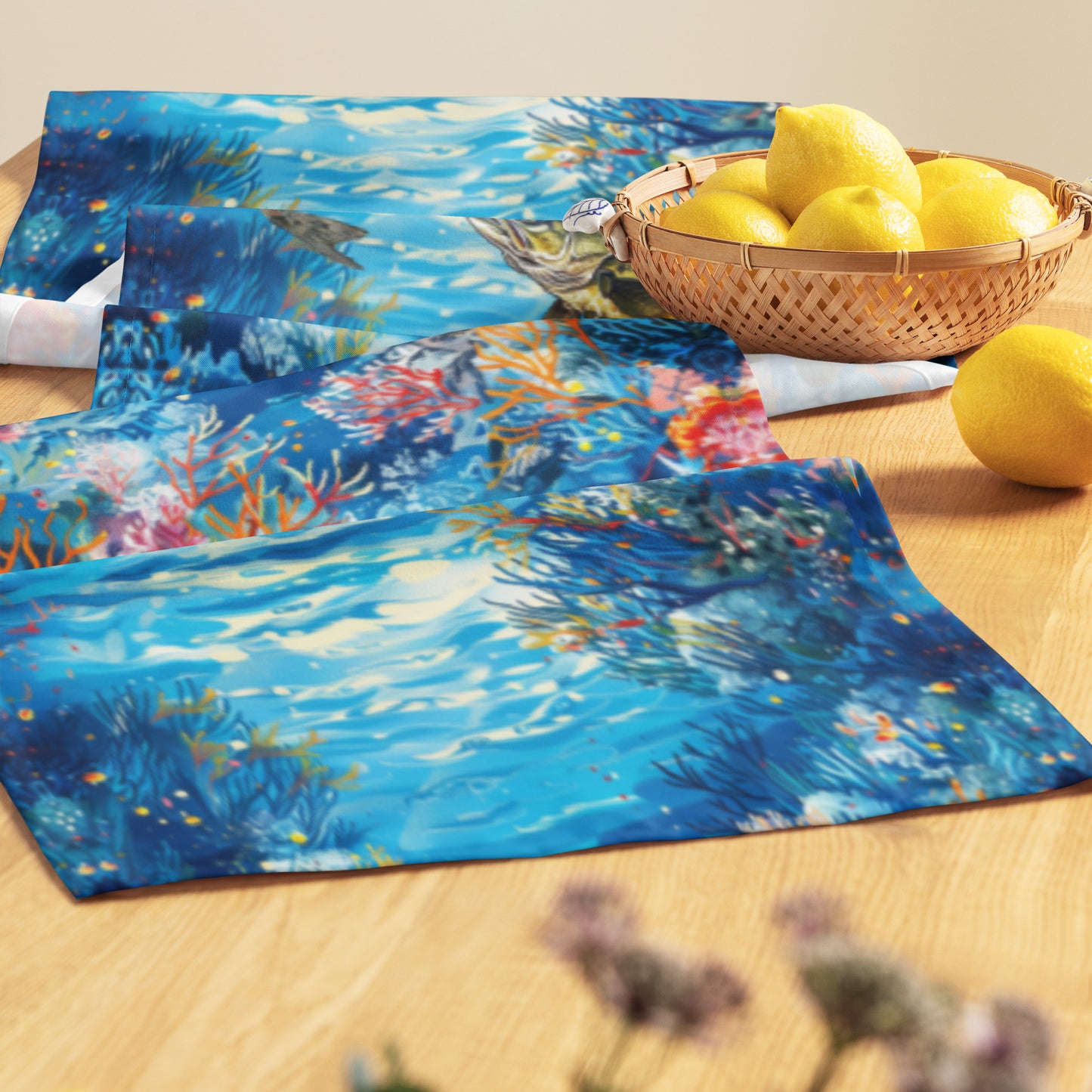 Table runner-Fishing