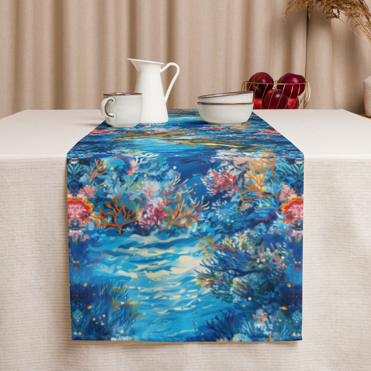 Table runner-Fishing